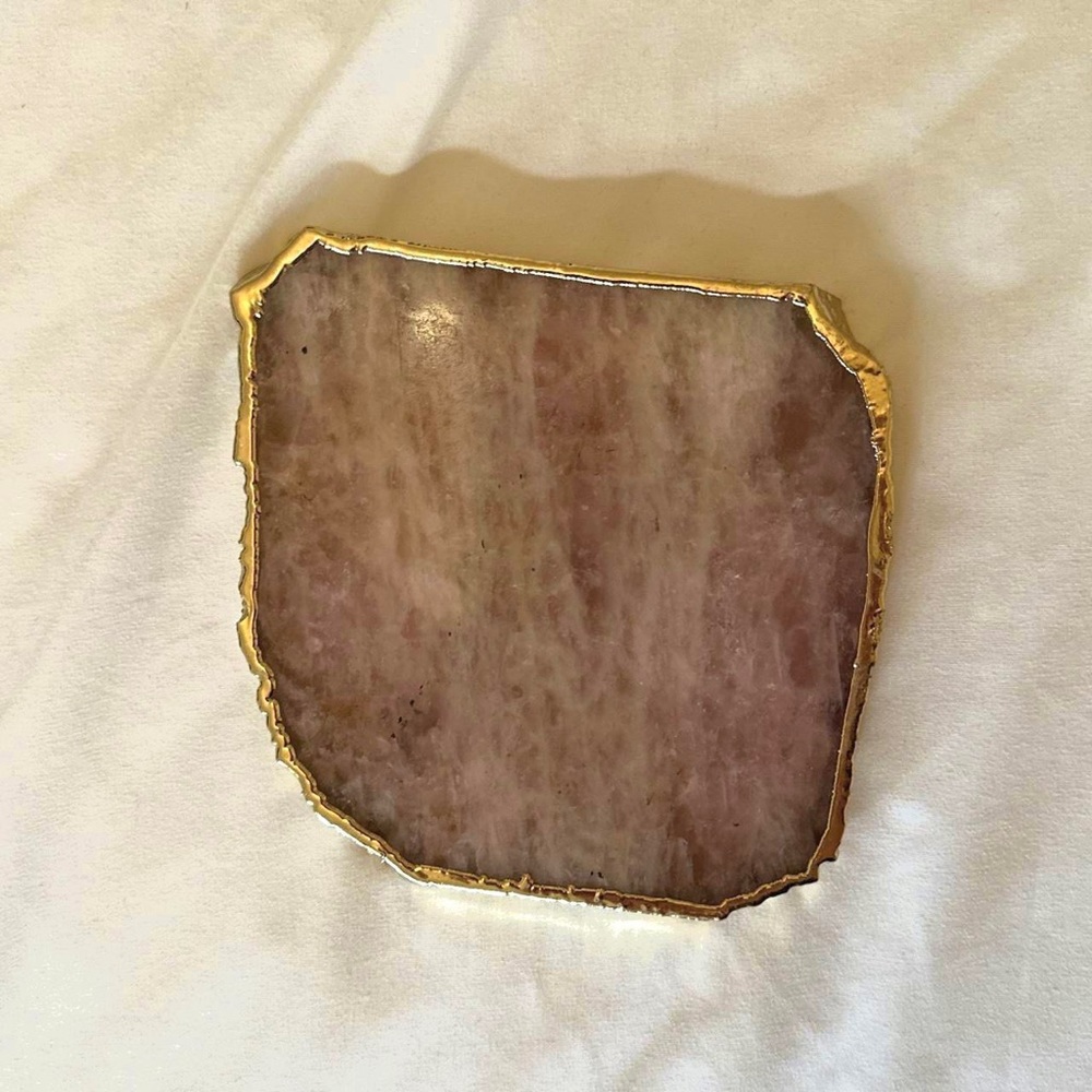 Agate coaster